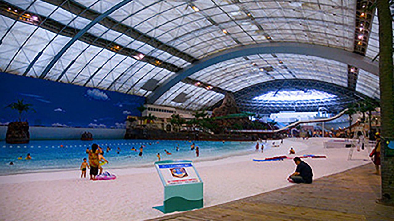 Japan Seagia Ocean Dome Largest Indoor Beach