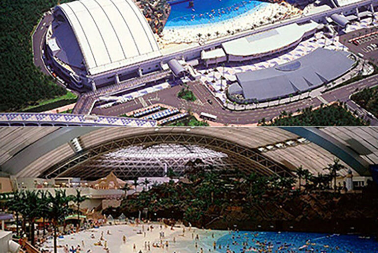 Japan Seagia Ocean Dome Largest Indoor Beach