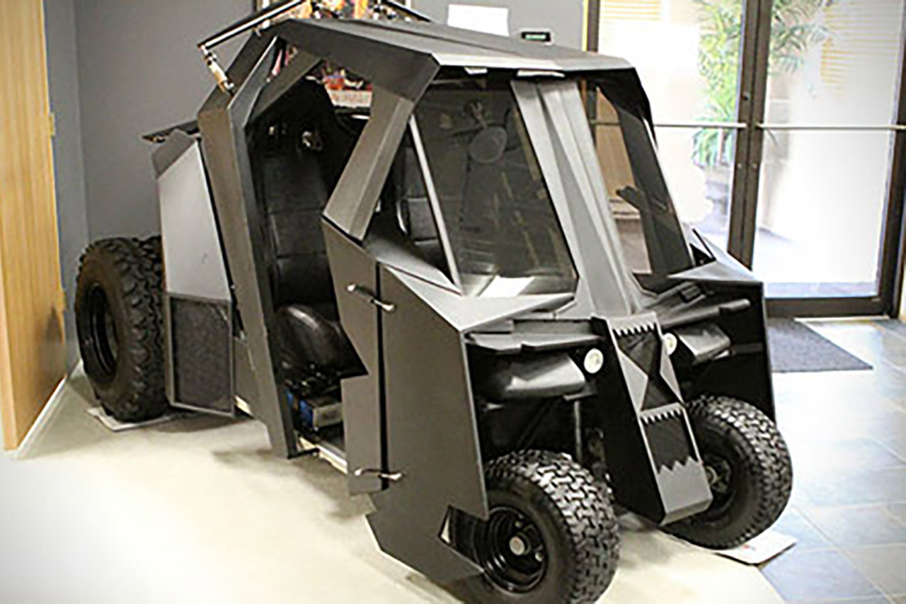 Batman Tumbler Golf Cart Real