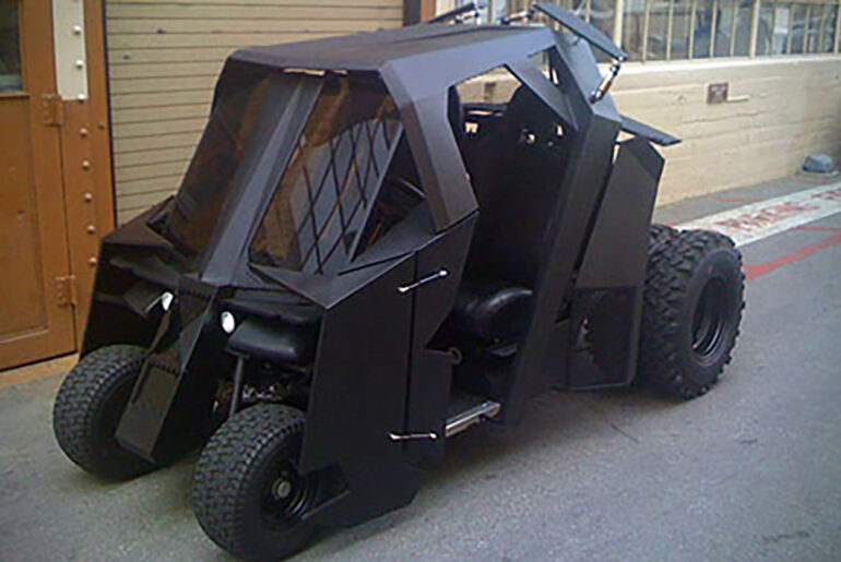 Batman Tumbler Golf Cart Real