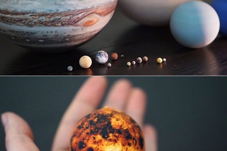 3D-Printed Solar System
