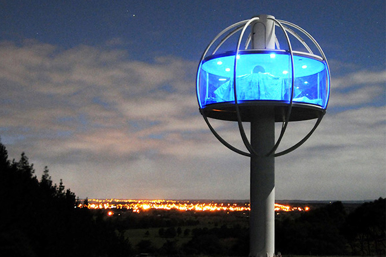 UFO Man Cave House
