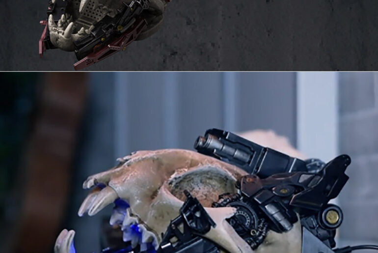 Cyberpunk Kranio X Bluetooth Speaker Looks Like a Lynx Skull