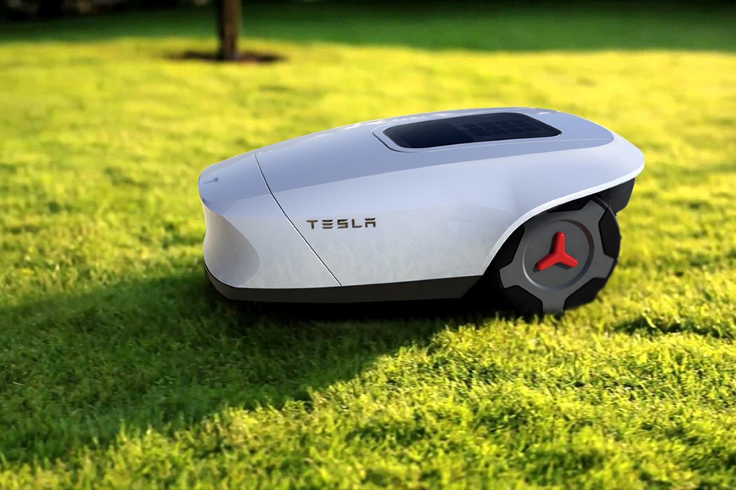 Tesla Lawnmower
