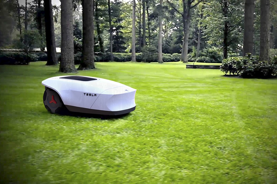 Tesla Lawnmower