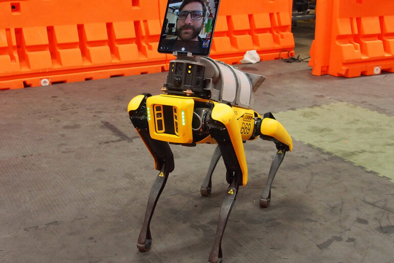 Boston Dynamics is Using Their Spot Robot to Help Treat COVID-19 Patients