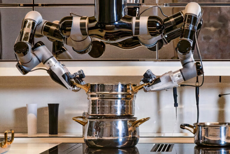 Moley Robotics Introduces World s First Robotic Kitchen That Cooks And 