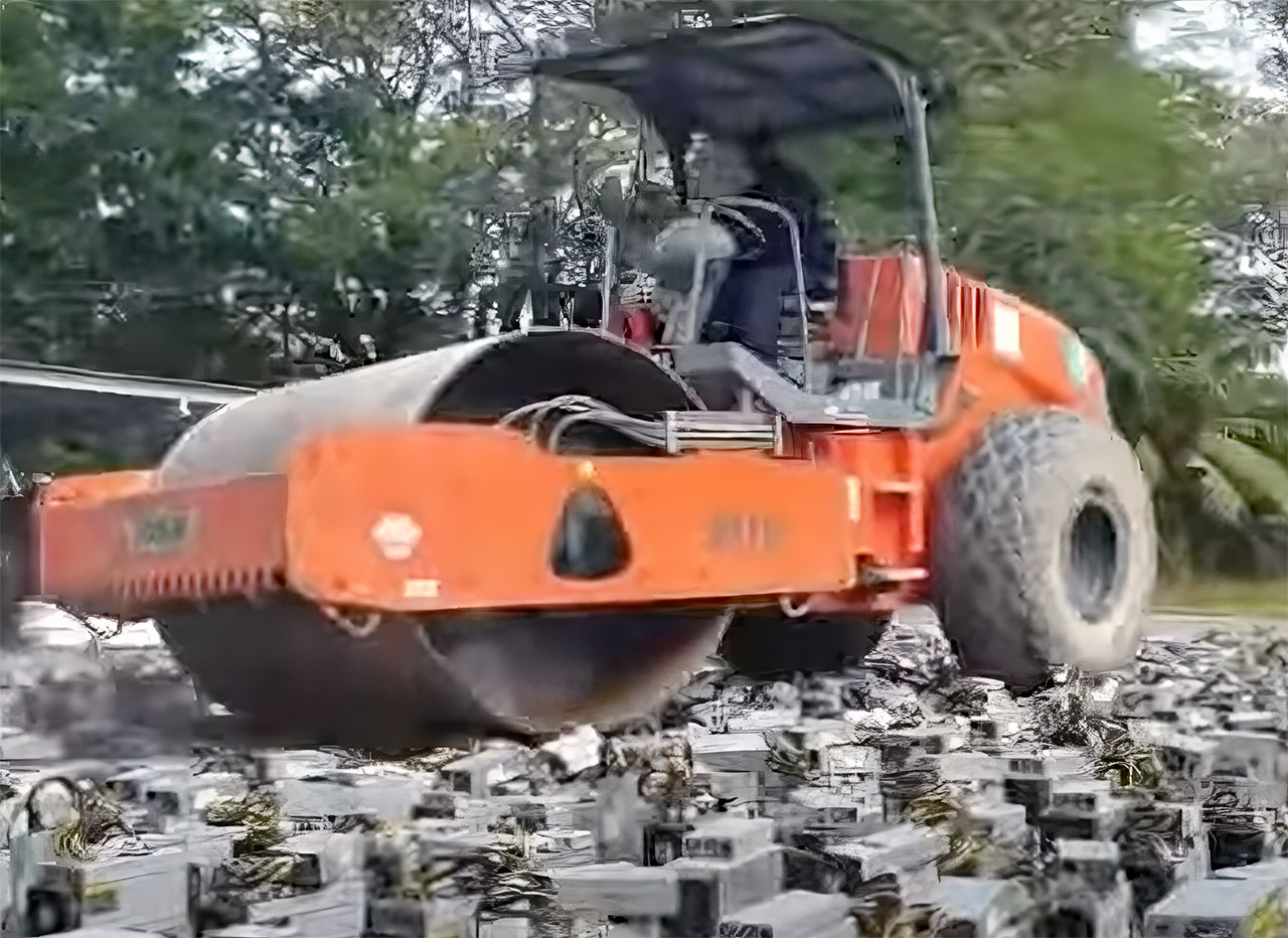 Malaysia Police Department Steamrolls 1,069 Bitcoin Mining Machines for