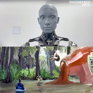 Ameca, Engineered Arts' Humanoid Robot, Gets Asked if She Dreams, Joke ...