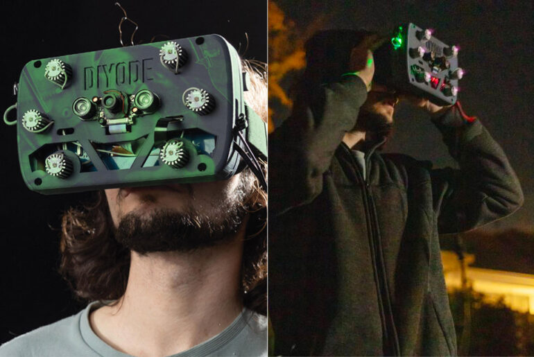 Raspberry Pi-Powered Night Vision Goggles