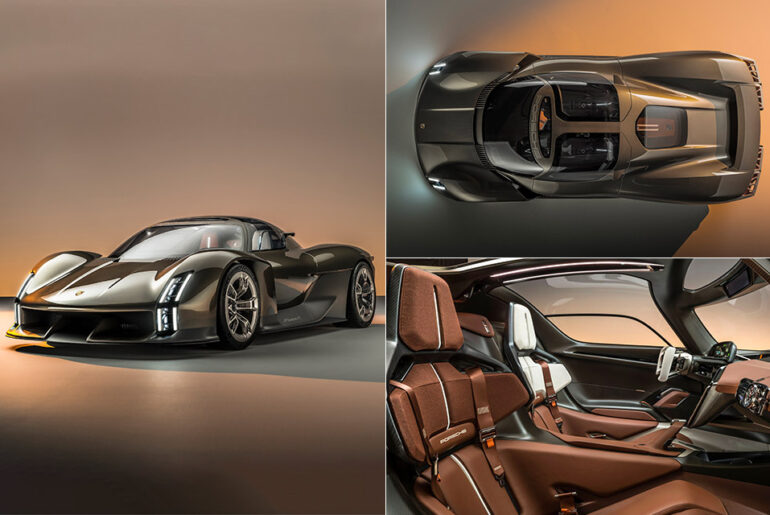 Porsche Mission X Electric Hypercar 75th Anniversary
