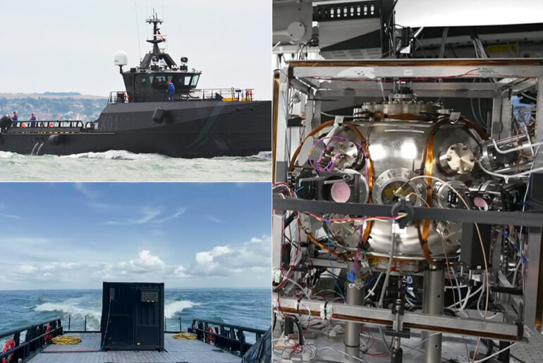 Royal Navy Quantum Navigation Experimental Ship