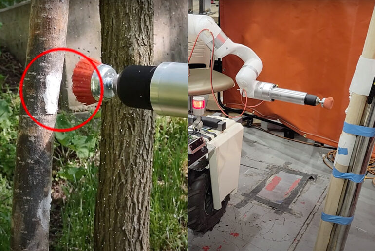 TartenPost Robot Autonomous Lanternflies