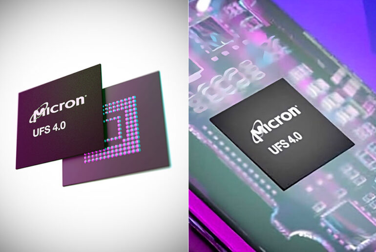 Micron UFS 4.0 Storage 232-Layer 3D NAND Smartphones