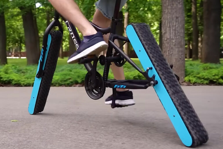 The Q Wheelless Bike Bicycle Without Wheels