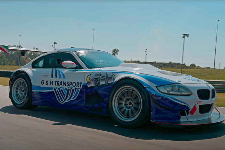 G&H Transport BMW Z4 NASCAR V8 Engine Mod