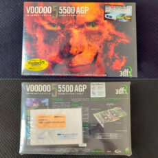 Sealed 3dfx Voodoo 5 5500 AGP Graphics Card For Sale Auction