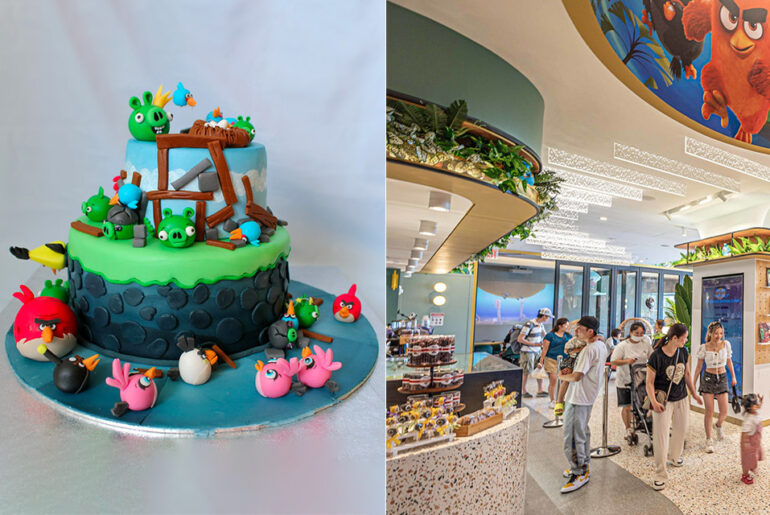 First Angry Birds Cafe Store New York Opening