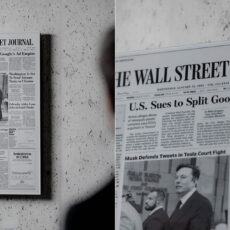 Project E-Ink Front Page New York Times