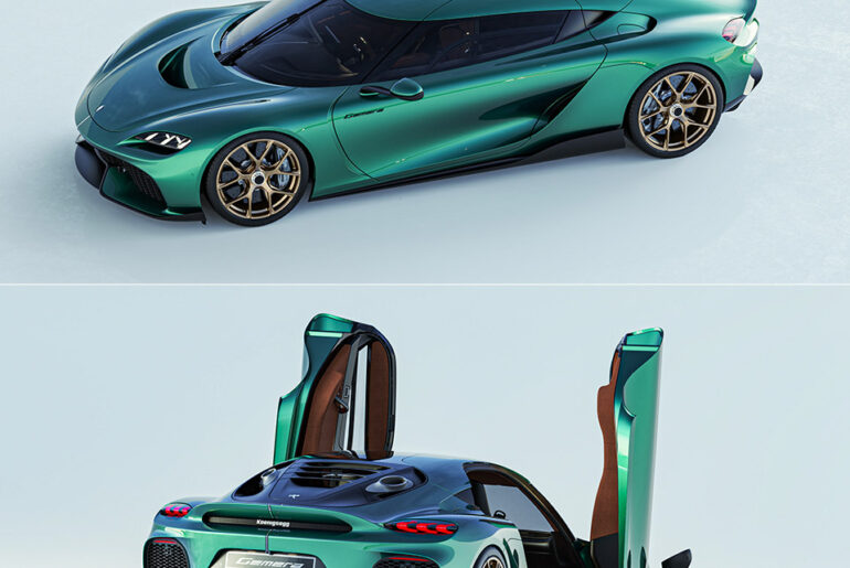 Production Koenigsegg Gemera Hypercar