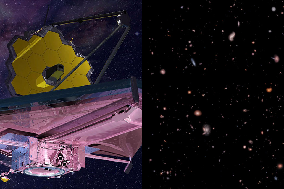 James b Space Telescope Data Used to Generate 3D Visualization of