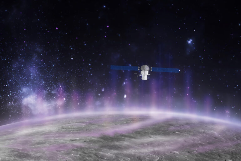 ESA BepiColombo Electron Rain Mercury