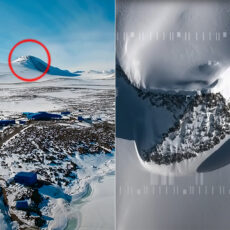 Pyramid Mountain Antarctica