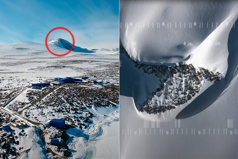 Pyramid Mountain Antarctica