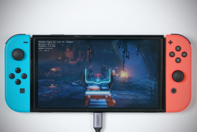 Nintendo Switch Steam Dock Mod