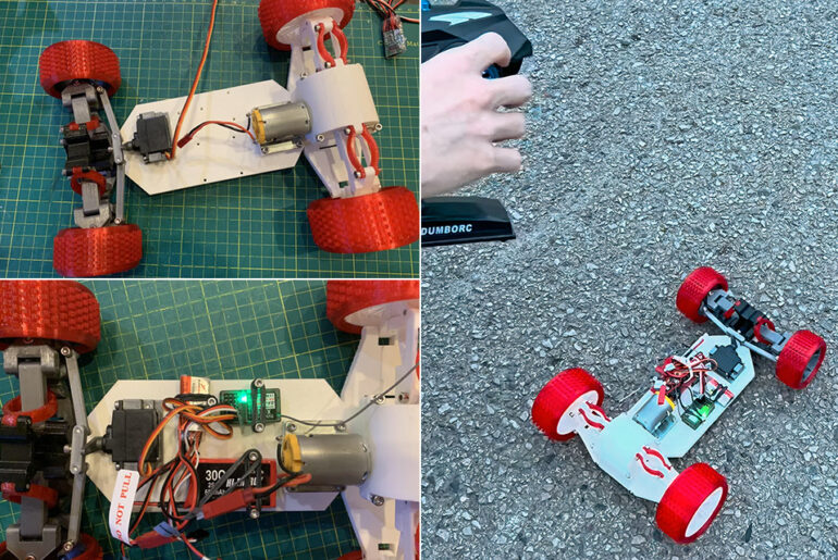 Functional 3D-Printed R/C Car