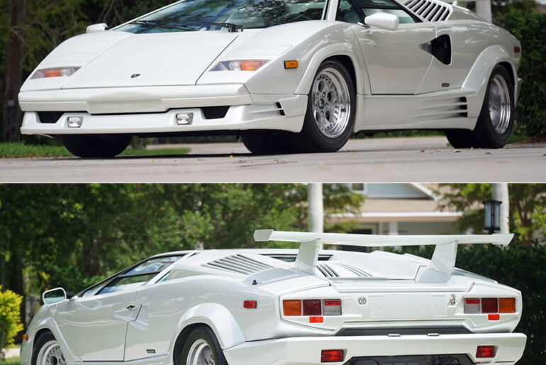 1989 Lamborghini Countach 25th Anniversary For Sale Auction