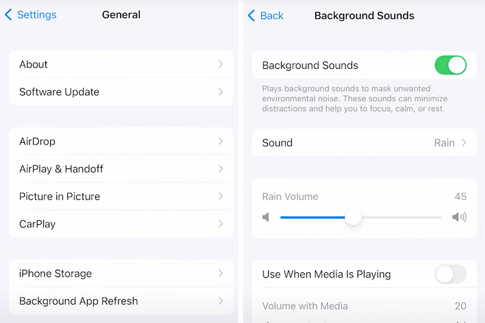 How to iPhone White Noise Machine