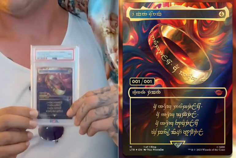 Post Malone Buys Magic the Gathering The One Ring