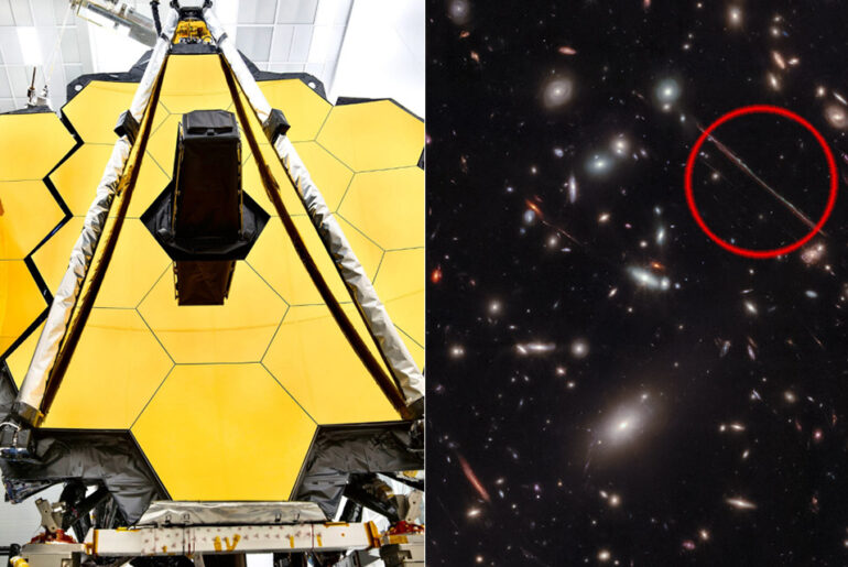 James Webb Space Telescope Gravitational Arcs El Gordo Galaxy Cluster