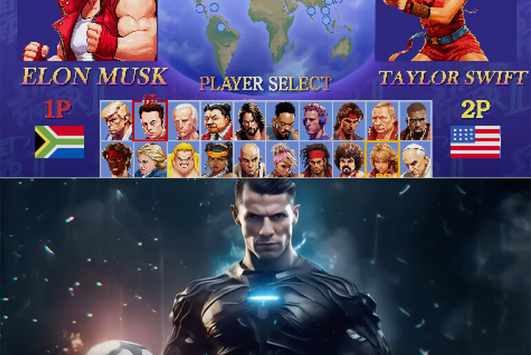 Midjourney AI Mortal Kombat Street Fighter
