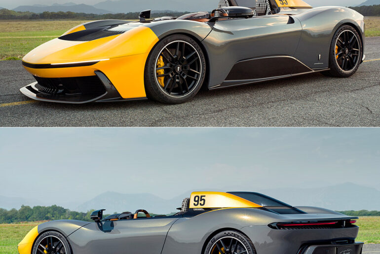 Pininfarina B95 First Electric Hyper Barchetta Reveal