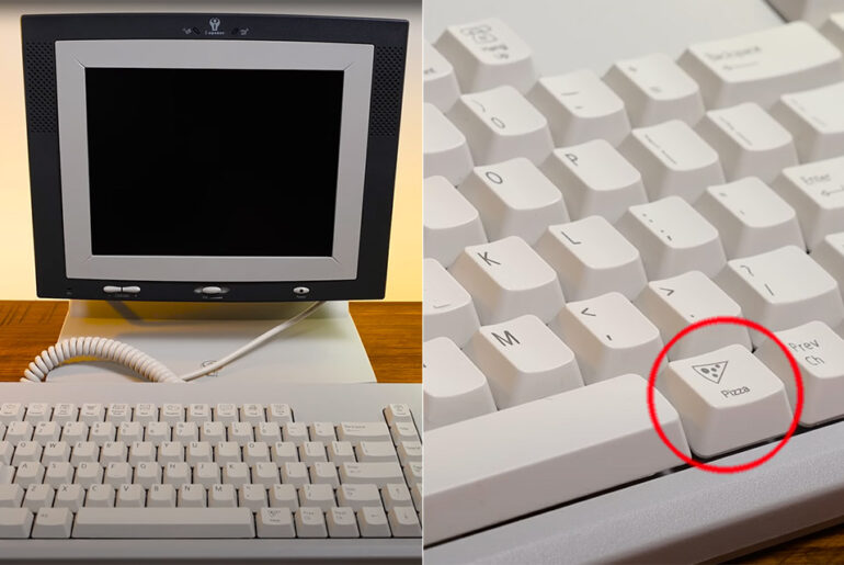 Netpliance i-Opener Computer Pizza Key