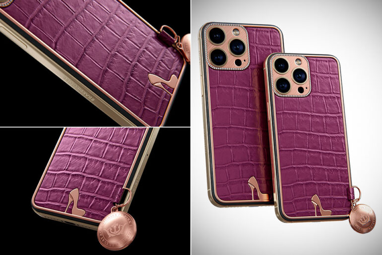 Caviar iPhone 15 Stiletto Barbiecore Barbie