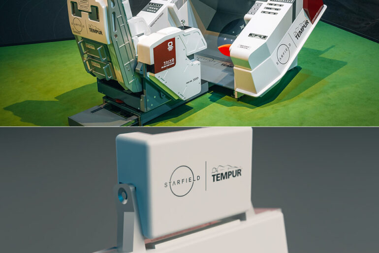 Tempur x Starfield Dream Chair Gamescom 2023