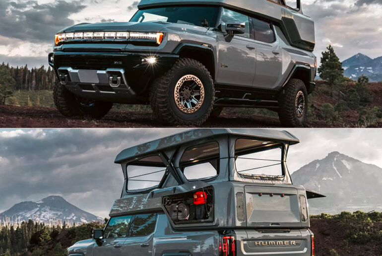 GMC Hummer EV EarthCruiser Upfit Camper