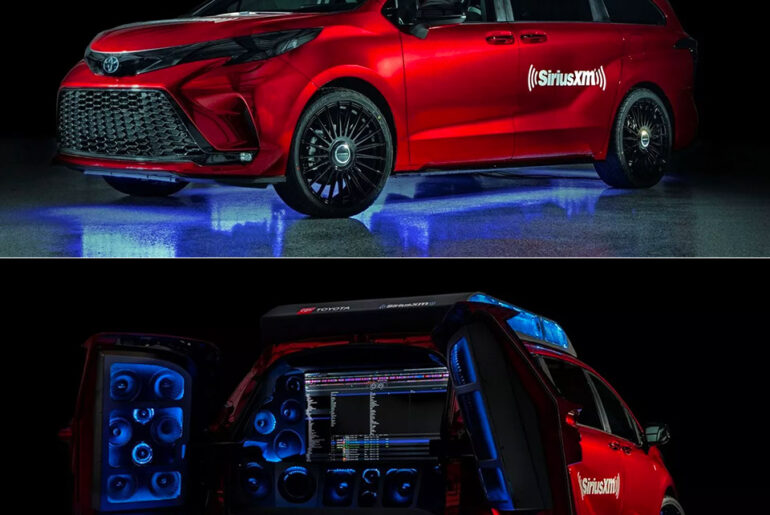 Toyota Sienna Remix DJ Booth