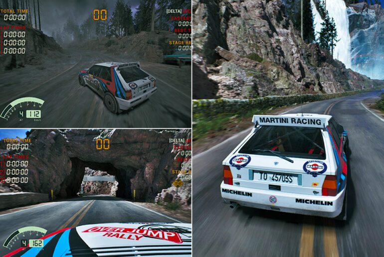 Over Jump Rally SEGA Rally Remake Unreal Engine 5