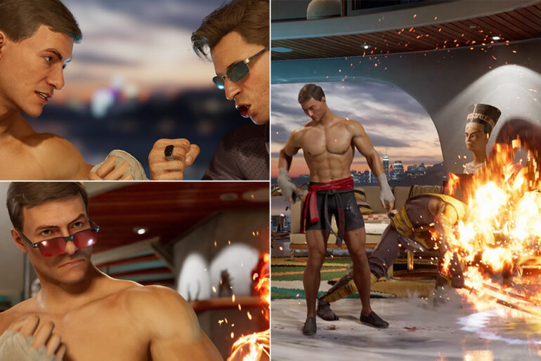 Jean-Claude Van Damme Johnny Cage Mortal Kombat 1