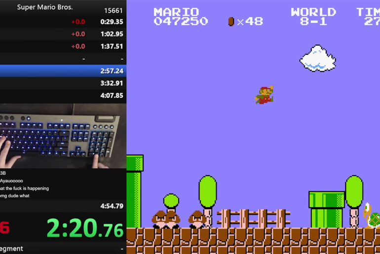 Super Mario Bros. Speed Run World Record 2023