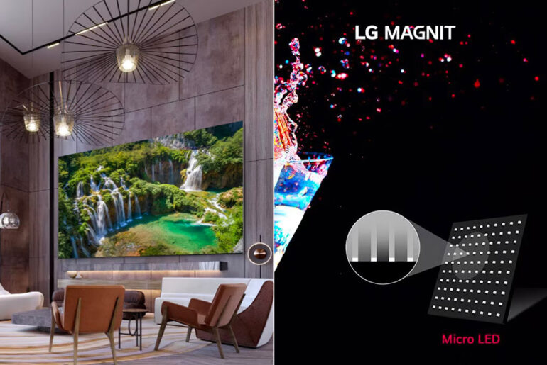 118-inch LG MAGNIT 4K Ultra HD Micro LED TV