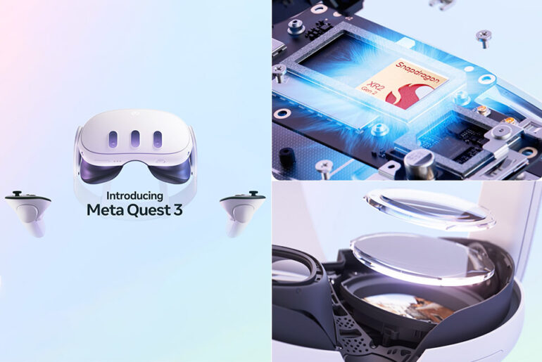 Meta Quest 3 Mixed Reality Headset Reveal