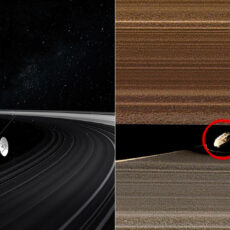 NASA Simulations Saturn Rings Moons