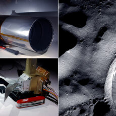Moon Mosaic NASA LROC Lunar Reconnaissance Orbiter