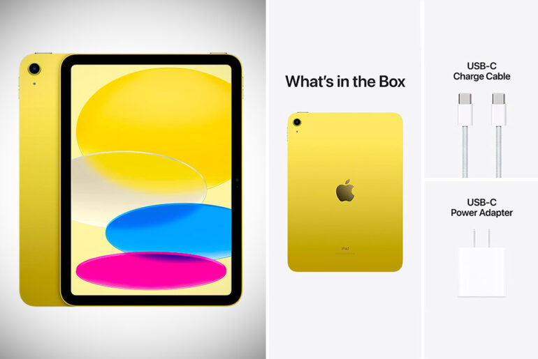 10th-Generation Apple iPad 64GB Yellow
