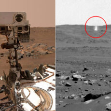 NASA Perseverance Mars Rover Dust Devil Thorofare Ridge